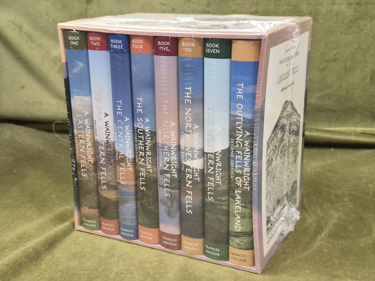 Wainwright Pictorial Guides to the Lakeland Fells 8 Book Box Set Second Edition2