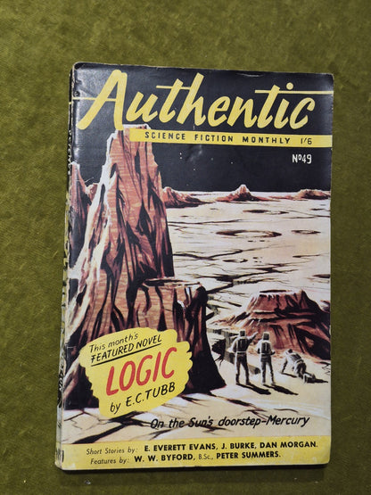 Authentic Science Fiction Monthly Hamilton 1950s Issues 29 and 32 to 50. Job Lot20