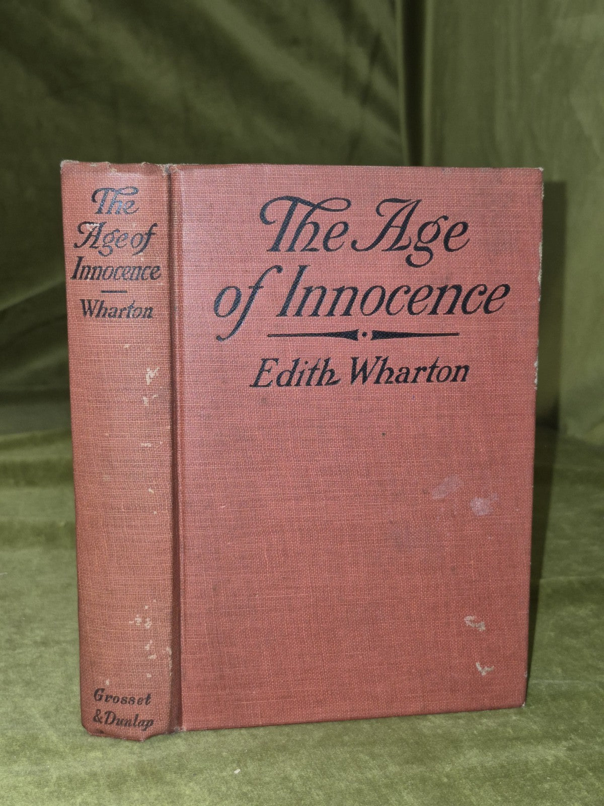 The Age of Innocence Edith Wharton Grosset & Dunlap Early Reprint 19200