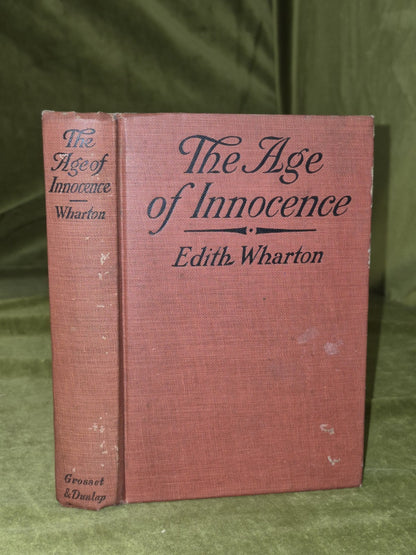 The Age of Innocence Edith Wharton Grosset & Dunlap Early Reprint 19200