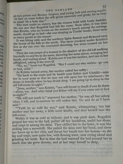 Sigrid Undset Kristin Lavransdatter 1930 Sixth Impression Alfred A Knopf6