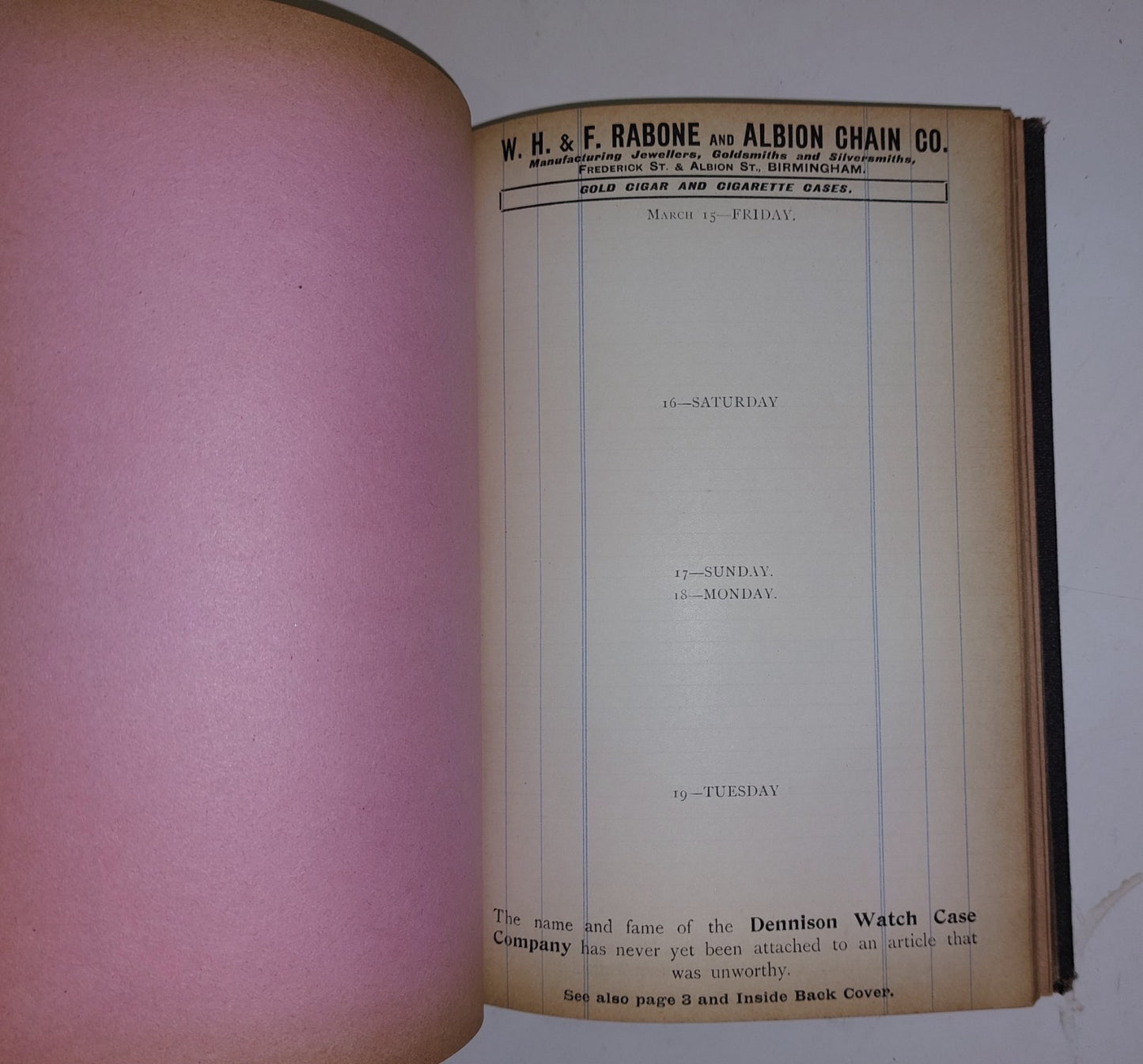 The Jeweller & Metalworker Annual 1912 - Adverts, Gold & Silver7