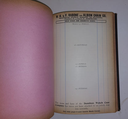 The Jeweller & Metalworker Annual 1912 - Adverts, Gold & Silver7