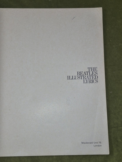Beatles Illustrated Lyrics edited by Alan Aldridge - 1st Edition Softcover 19694