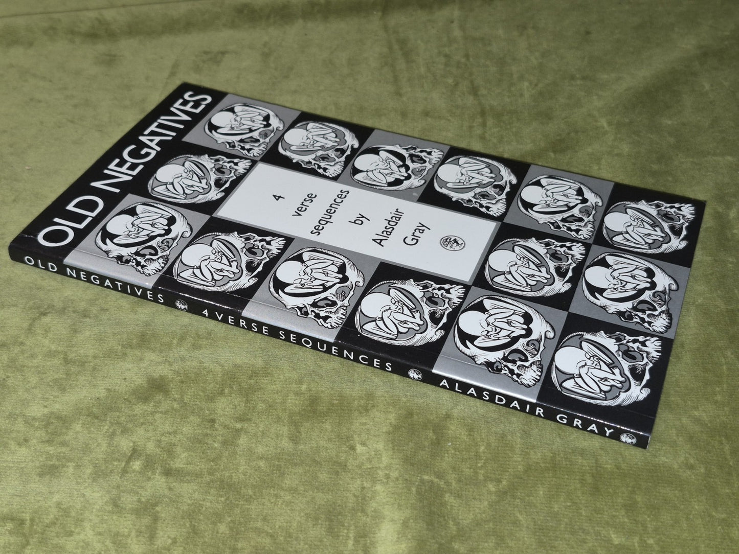 Old Negatives by Alasdair Gray First Edition Signed Paperback1