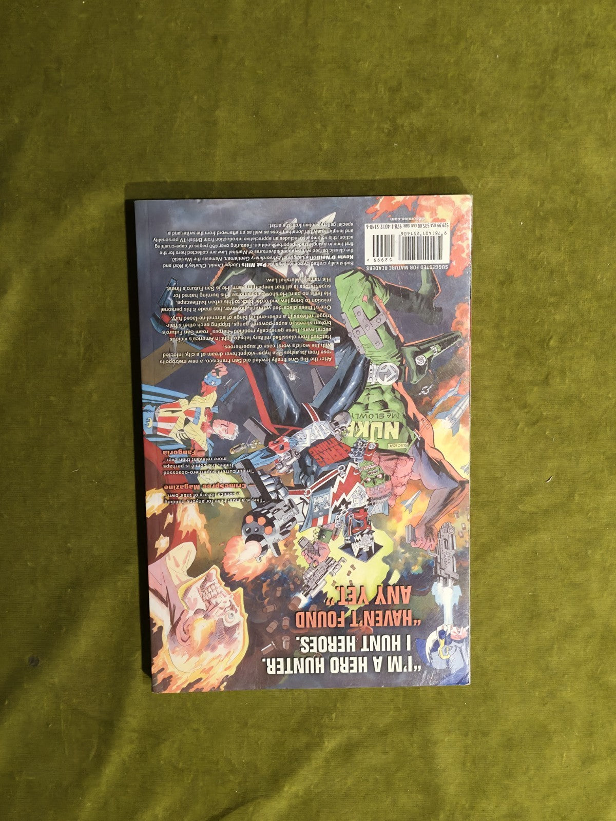 Marshal Law - Kevin O'Neill Pat Mills 2014 Softcover1