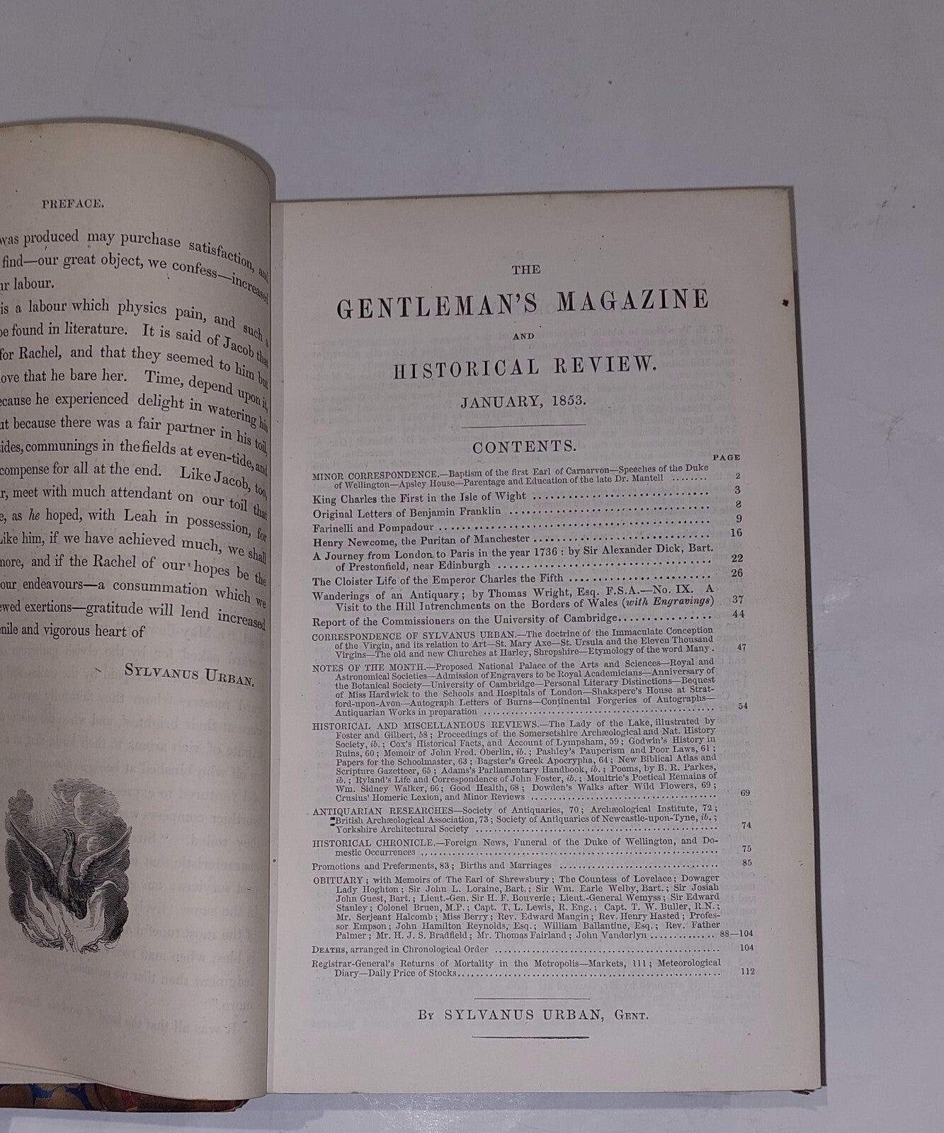 The Gentleman's Magazine Vol 39 Jan – June 18536