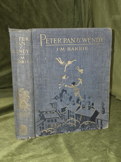 Peter Pan & Wendy By JM Barrie and Illustrations by Gwynedd M Hudson 1930's0