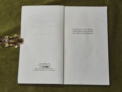 Naomi Mitchison - Sunrise Tomorrow - ADVANCE UNCCORRECTED PROOF PB collins5