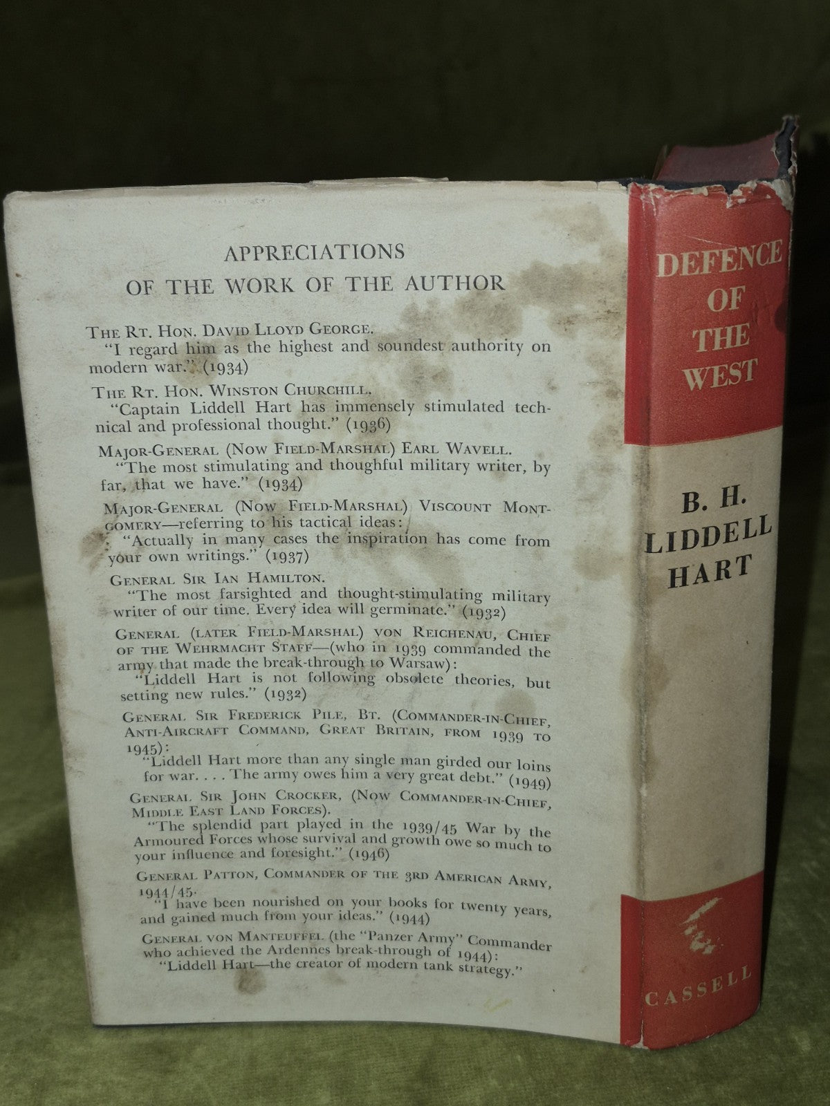Defence of the West B. H. Liddell Hart 19501