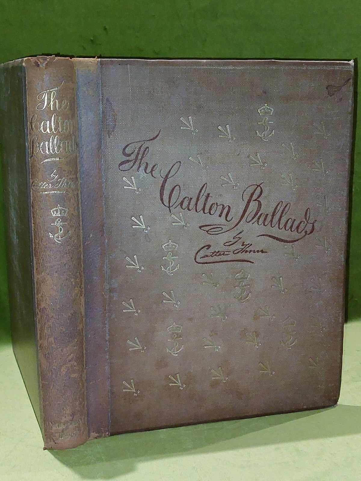 The Calton Ballads (1898) Catter Thun - Limited - Signed - First Edition 0