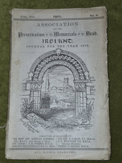 Ireland Preservation of the Memorials of the Dead Assorted Issues 1895-1911 0