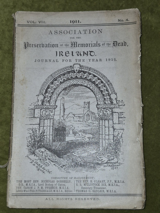 Ireland Preservation of the Memorials of the Dead Assorted Issues 1895-1911 0