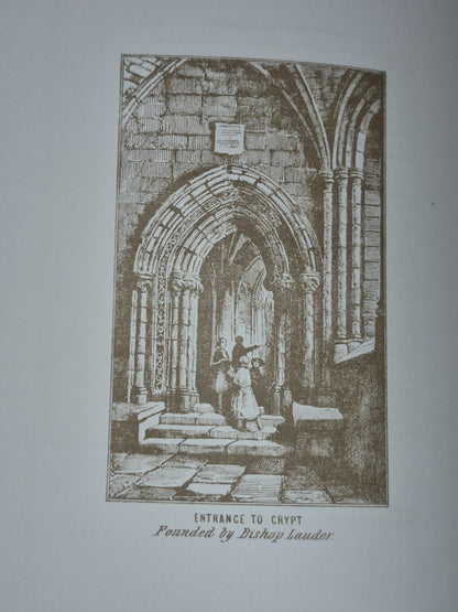 Pagan's History of the Cathedral and See of Glasgow : Queen Vic Jubilee Ed. 189711