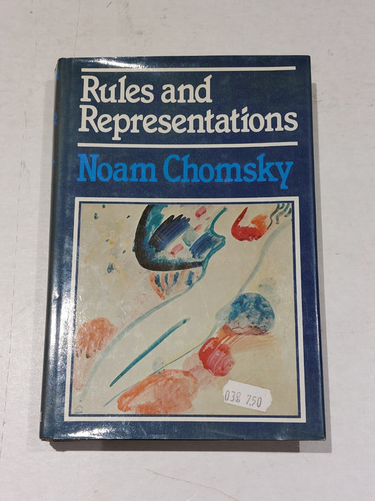 Noam CHOMSKY. Rules and Representations. Blackwell 1980. Hardback & Dustjacket.0