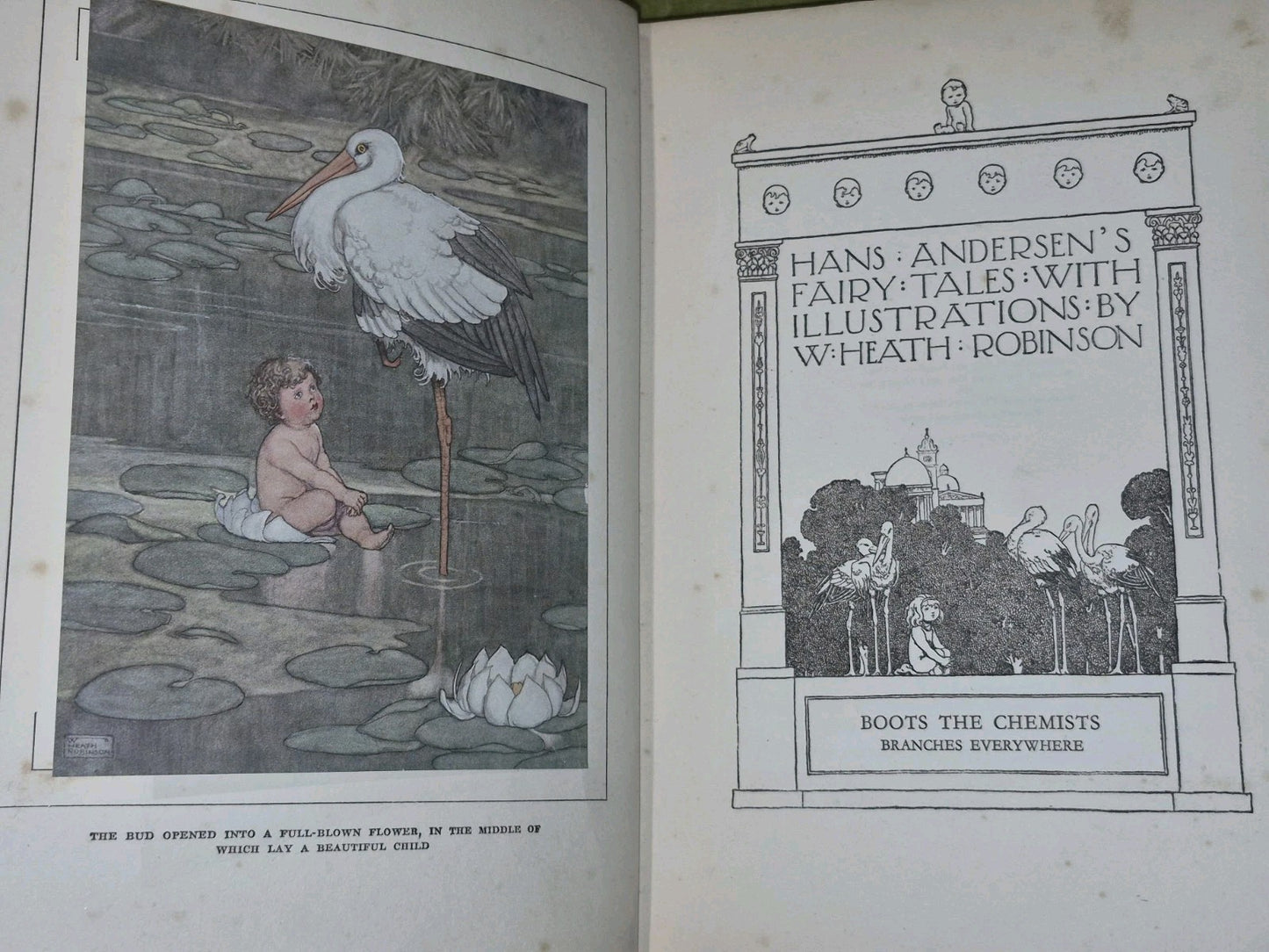 Hans Christian Andersen's Fairy Tales ~ Heath Robinson ~ 1920 Boots Edition5