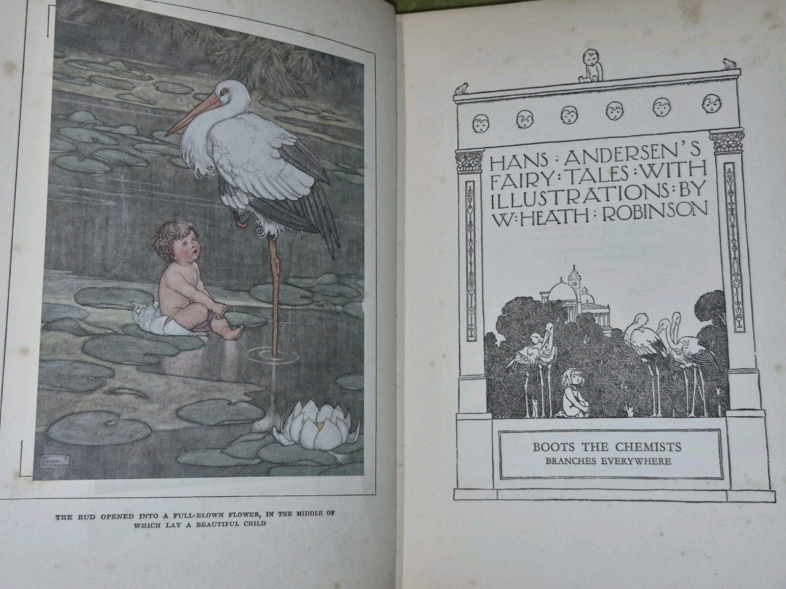 Hans Christian Andersen's Fairy Tales ~ Heath Robinson ~ 1920 Boots Edition5