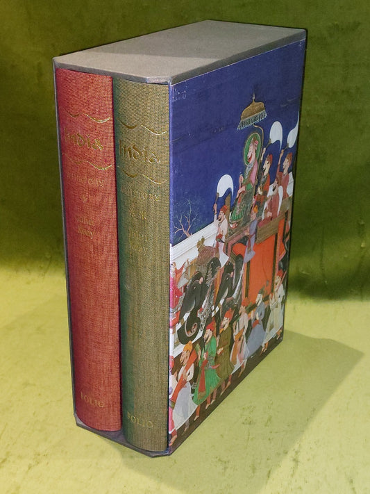 India : A History [2 Volumes] - John Keay - Folio Society (2003) Hb Books0