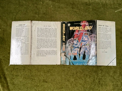 1954 World at Bay by E C Tubb Panther 1st HB DJ3