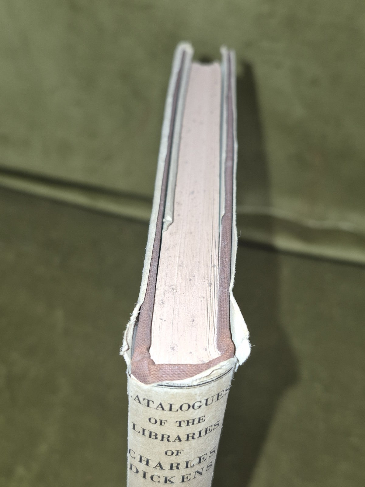Catalogue of the Library of Charles Dickens Thackeray Piccadilly Press 19352