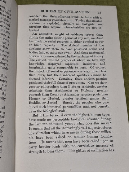 The Revolt Against Civilization (1925 Fifth Impression) Lothrop Stoddard5