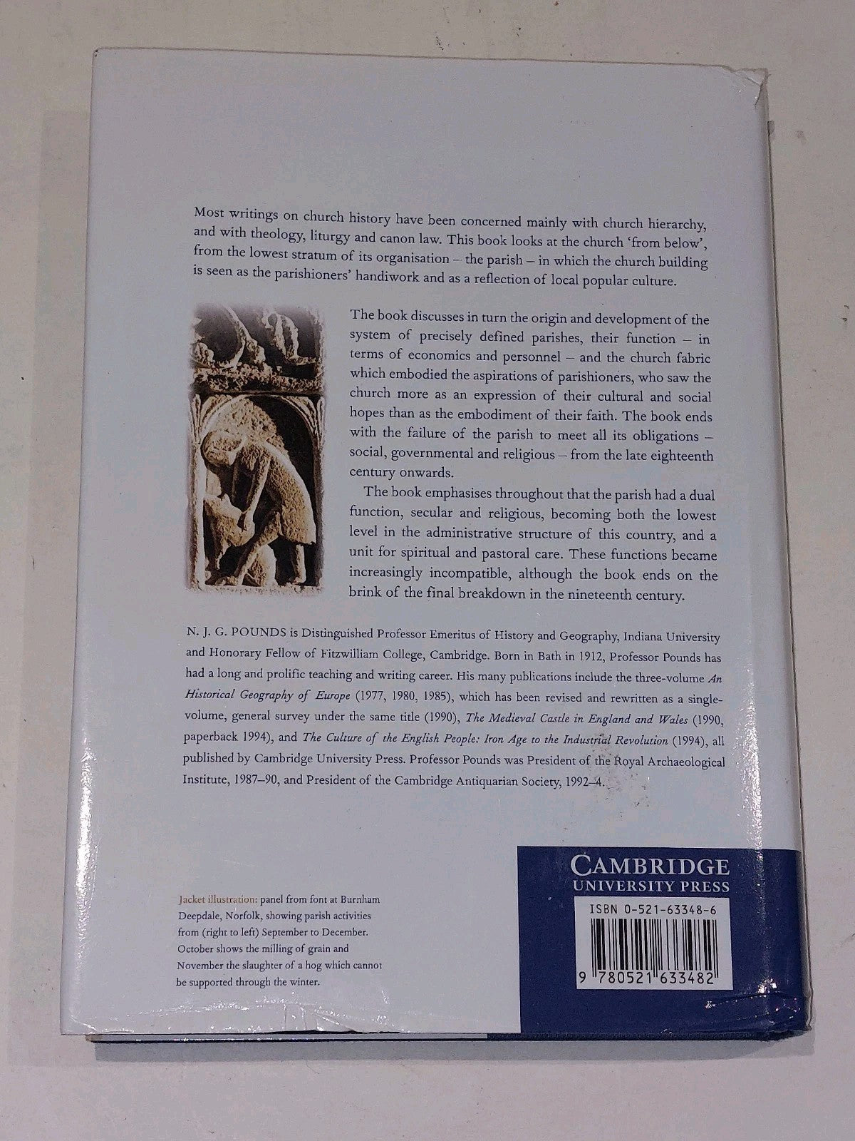 A History of the English Parish By N. G. Pounds (2000) 3