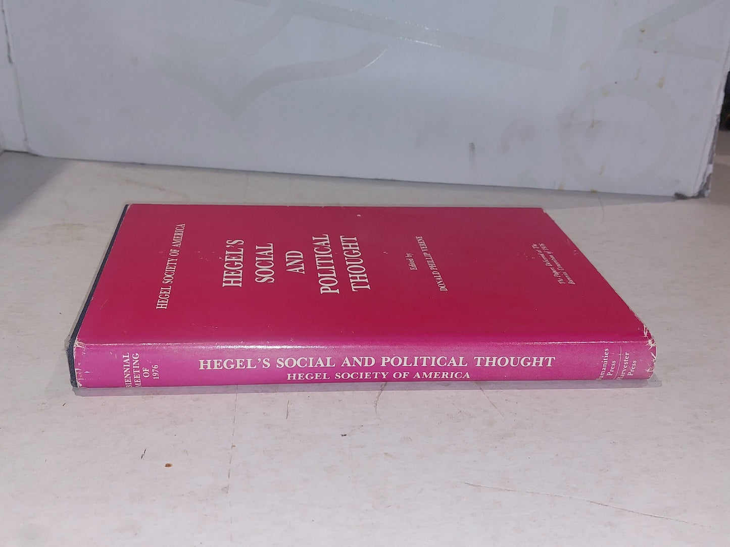 Hegel's Social and Political Thought, Donald Verene (1980) Hb Book1