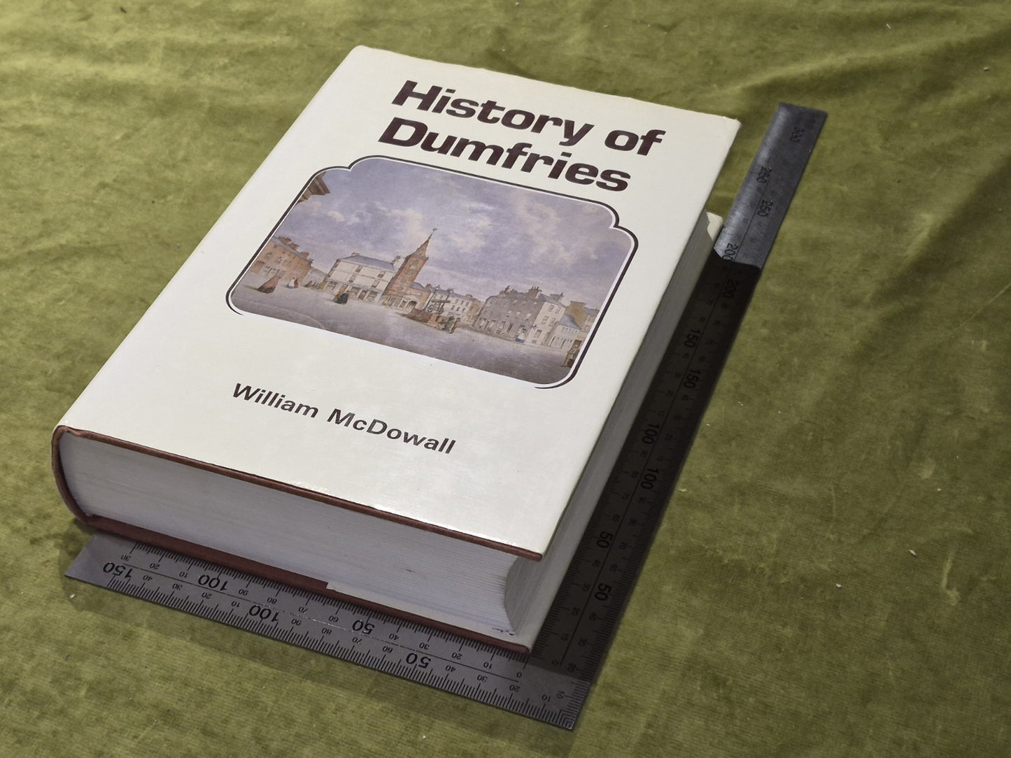 The History of Dumfries William McDowall 1986 4th Ed Hardback VG5