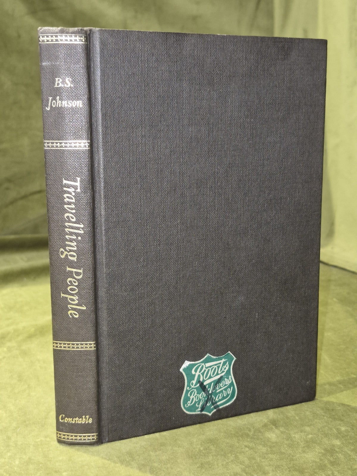 B.S. Johnson Travelling People 1st Edition 1963 Constable London0