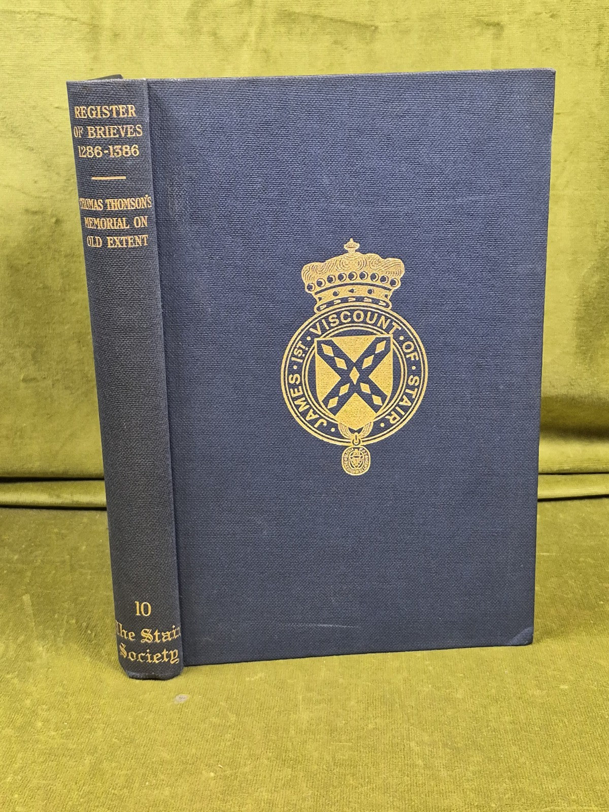 The register of Brieves 1286-1386 ed. Lord Cooper, Stair Society 19460