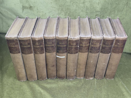 Irish Literature Complete 10 Vols Justin McCarthy John D Morris Philadelphia 1