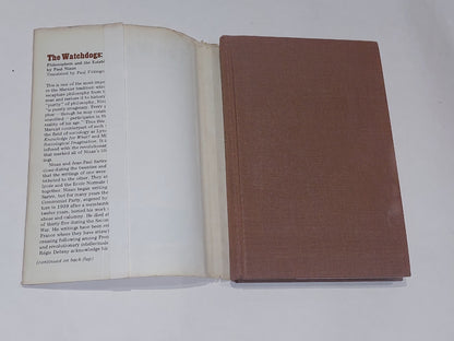 The Watchdogs: Philosophers by Paul Nizan - [Monthly Review] 1st Ed 1971 - Hb 2