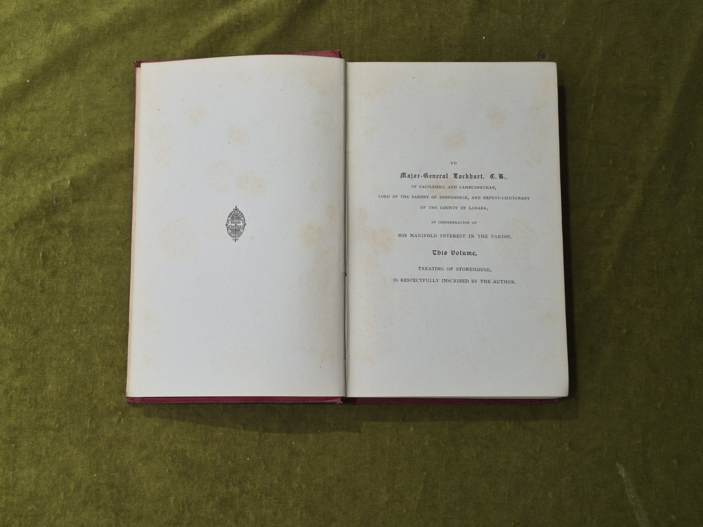Stonehouse: Historical and Traditional - Robert Naismith , Robert Forrester 18855