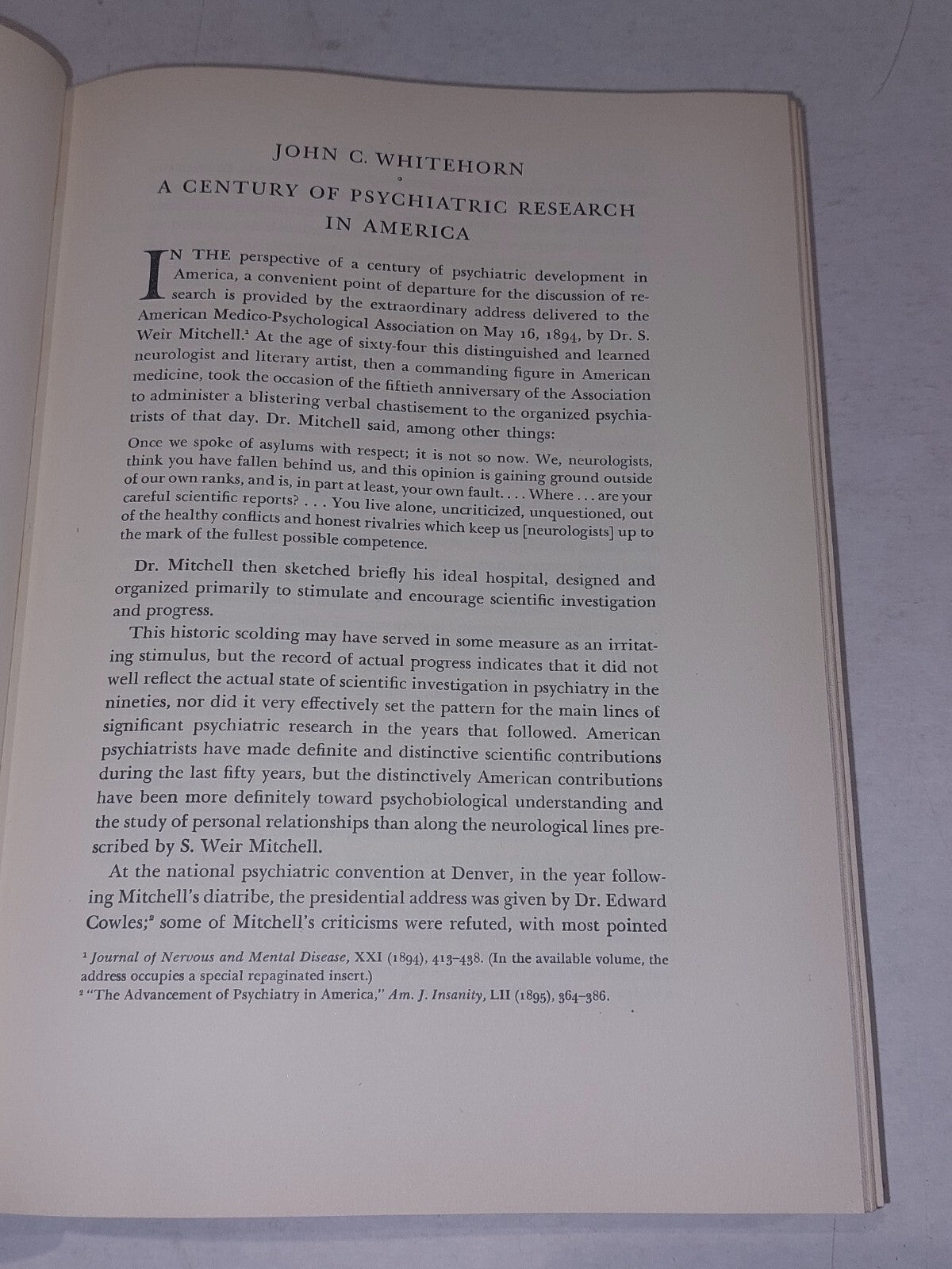 American Psychiatry (1844  1944) [Columbia University Press] (1944) Book6