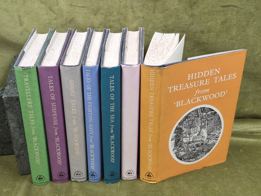 Blackwood Tales Set Scottish Sea Navy Ghost Suspense Traveller's Treasure 19700