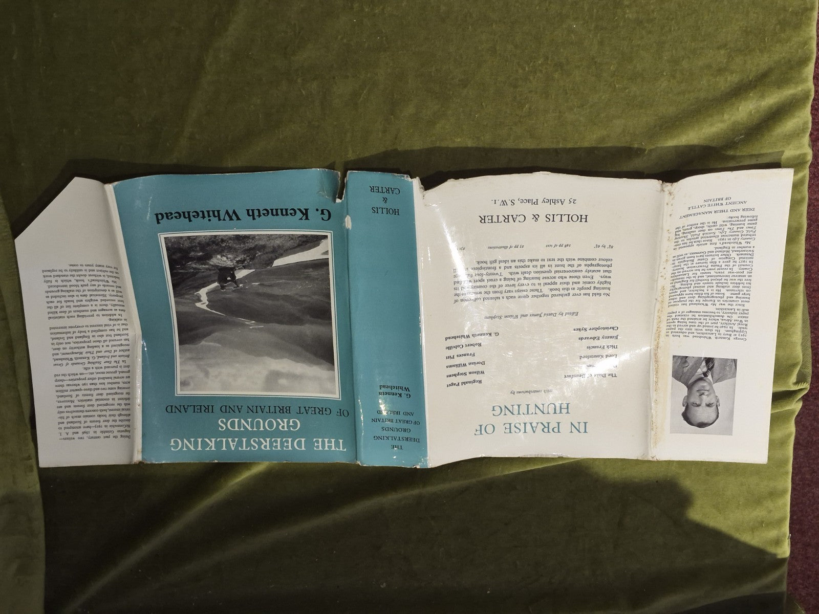 The Deerstalking Grounds Of Great Britain And Ireland, Whitehead, 19603