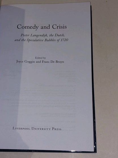 Comedy and Crisis - Joyce Goggin & Frans De Bruyn (2020) [Liverpool Uni Press] 2