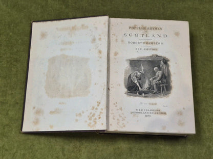 Popular Rhymes of Scotland by Robert Chambers 1870 W & R Chambers4