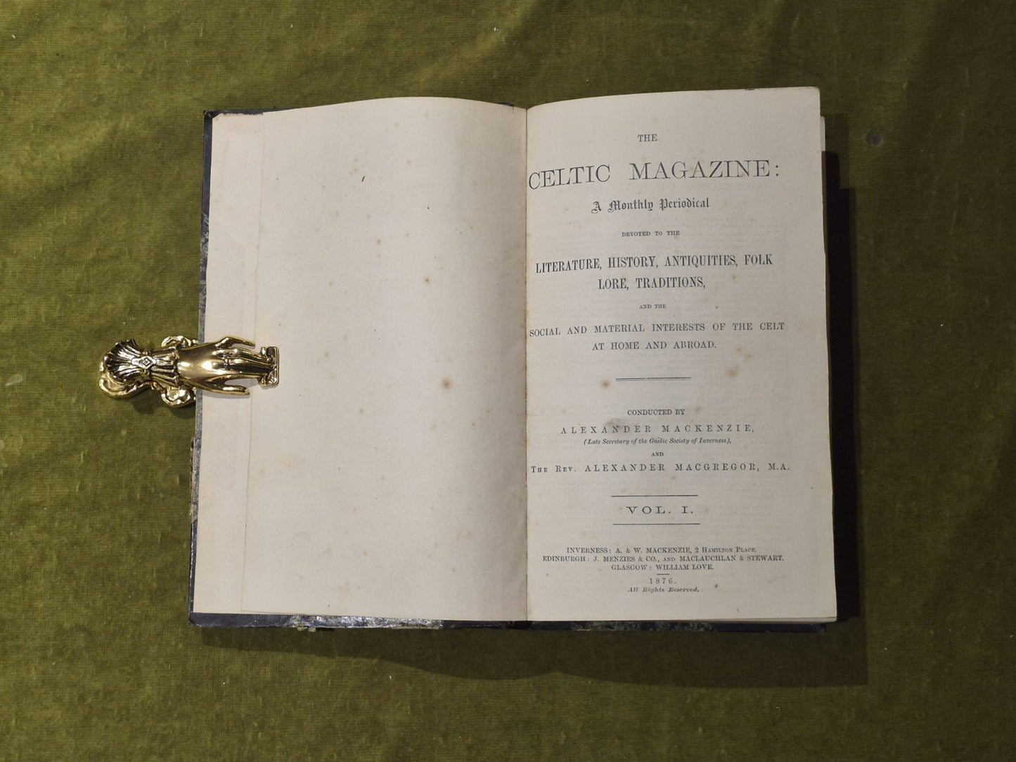 The Celtic Magazine Vol. I (1876)3