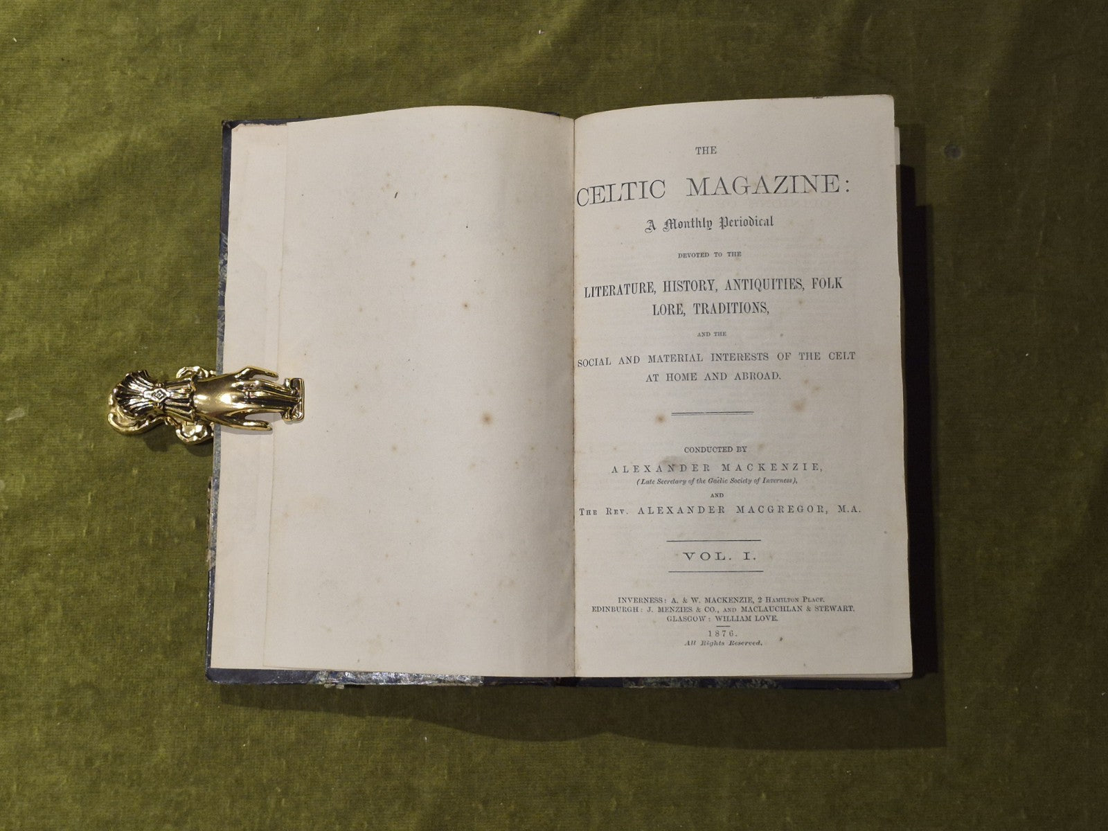 The Celtic Magazine Vol. I (1876)3