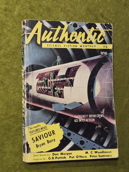 Authentic Science Fiction Monthly Hamilton 1950s Issues 29 and 32 to 50. Job Lot17