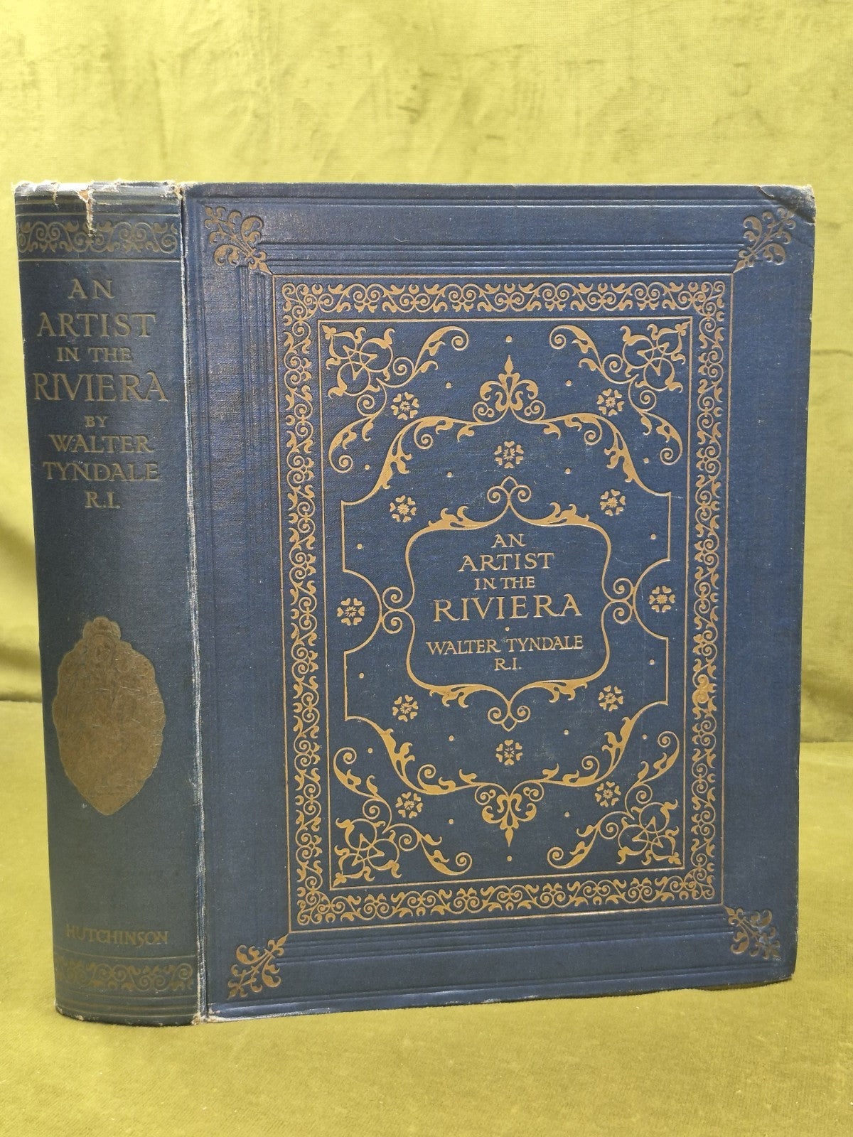 An Artist in the Riviera Walter Tyndale London Hutchinson0