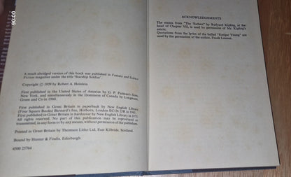 Starship Troopers by Robert A. Heinlein 1st UK Hardback Edition 1975. Dustjacket16