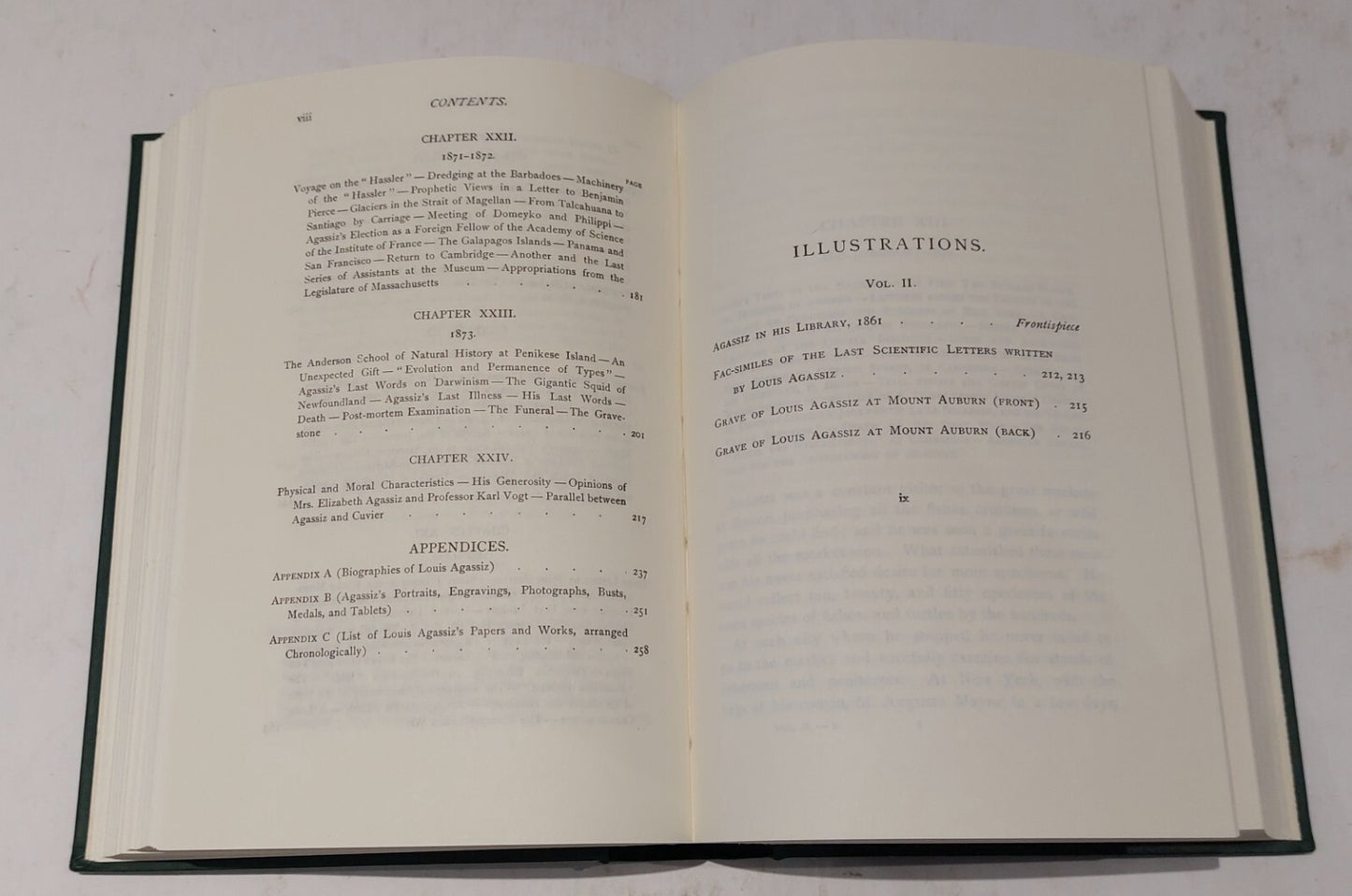 Life, Letters and Works of Louis Agassiz By Jules Marcou (1972) Book8
