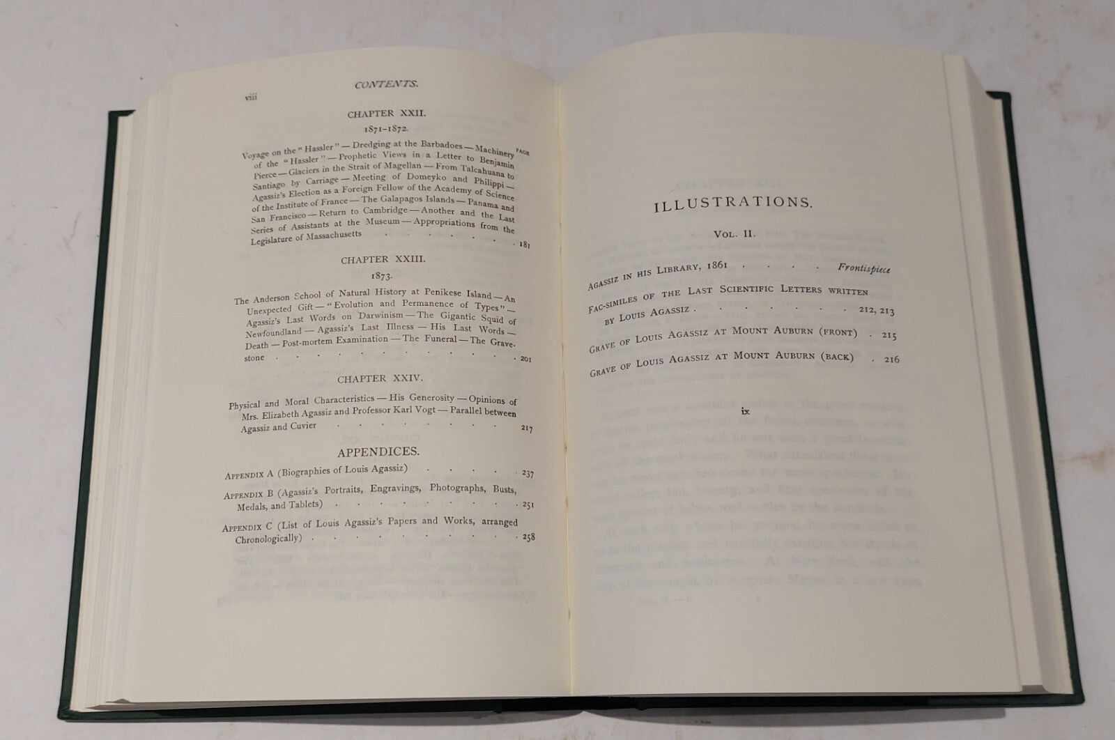 Life, Letters and Works of Louis Agassiz By Jules Marcou (1972) Book8