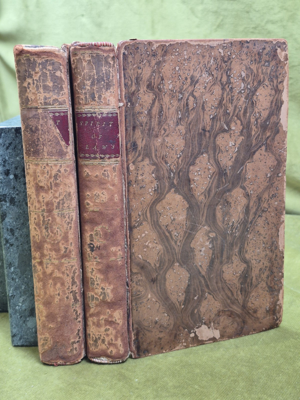 The Spirit of Laws Complete Set Vol 1 and 2 1793 Glasgow David Niven0