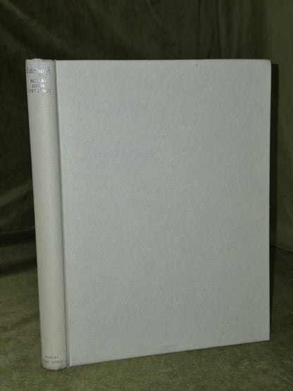 Ropbert Louis Stevenson Edinburgh Picturesque First ed Alvin Langdon Coburn 19542