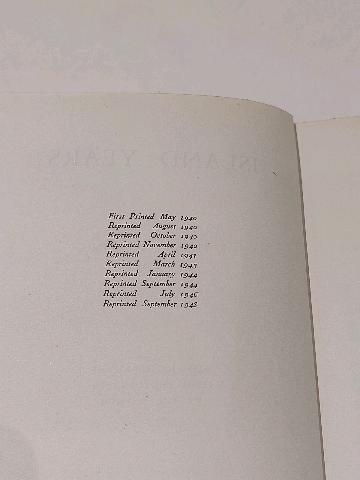 Island Years by F. Fraser Darling (1948) [g. bell & sons] hb book with dj4