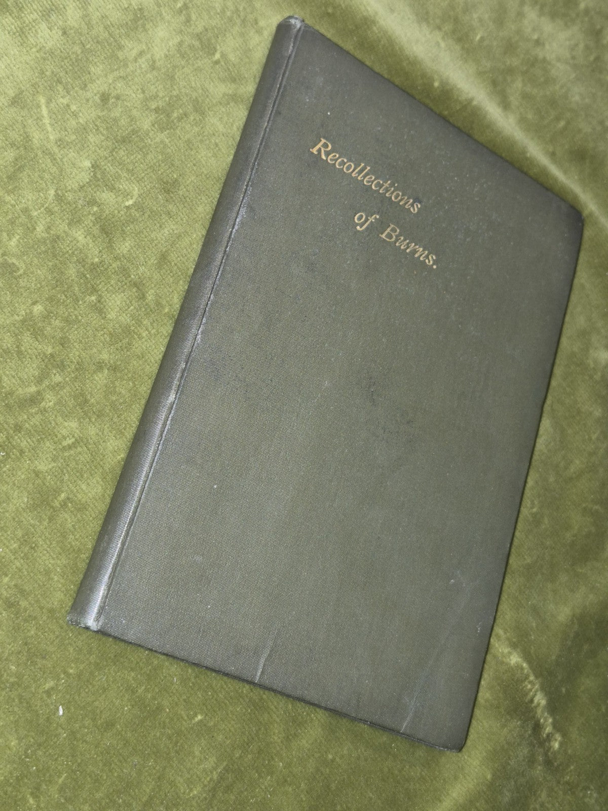 Recollections of Robert Burns (1886)  From Tales And Sketches By Hugh Miller 2