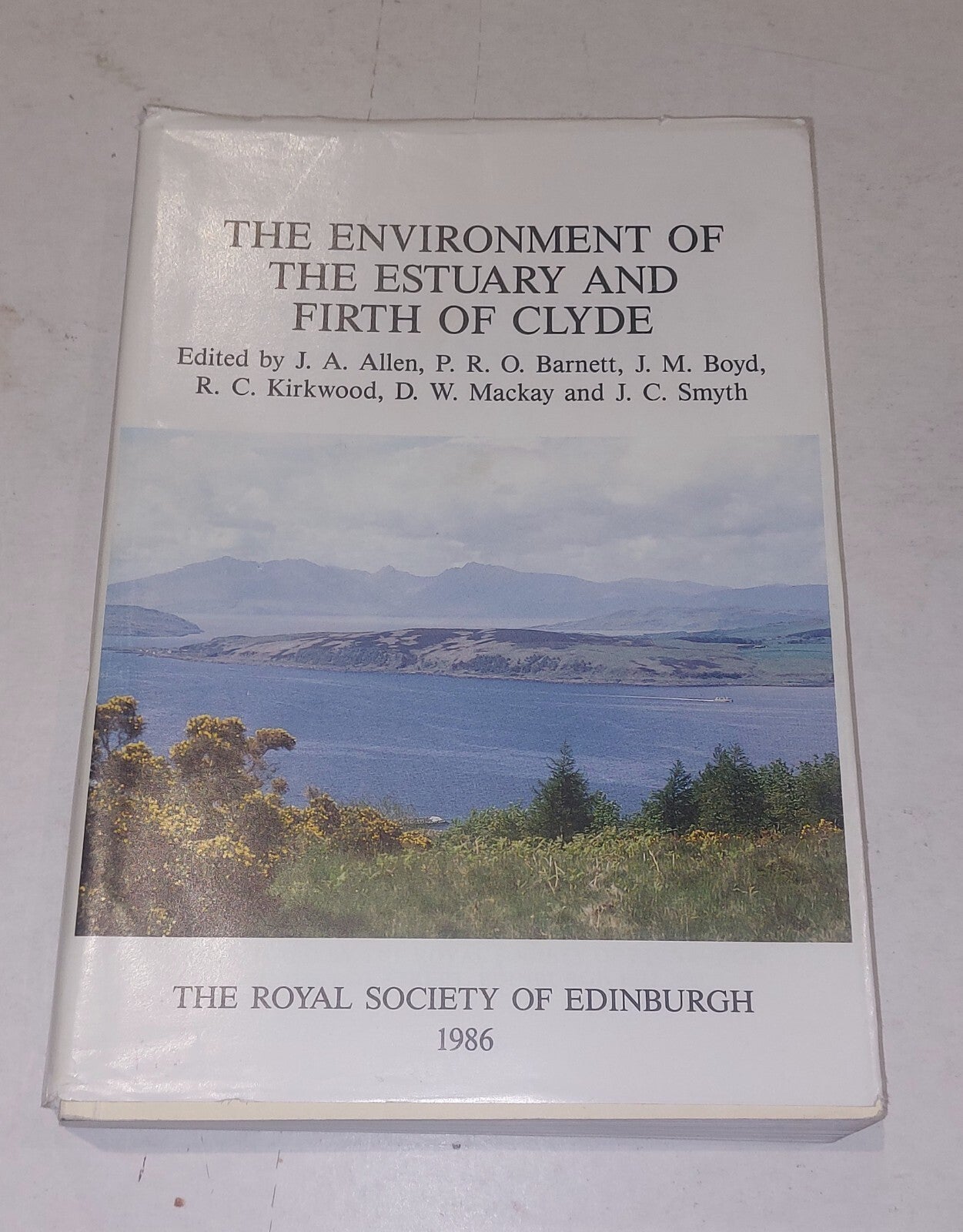 The Environment Of Estuary And Firth Of Clyde (1986) Allen Et Al. [Royal Society0